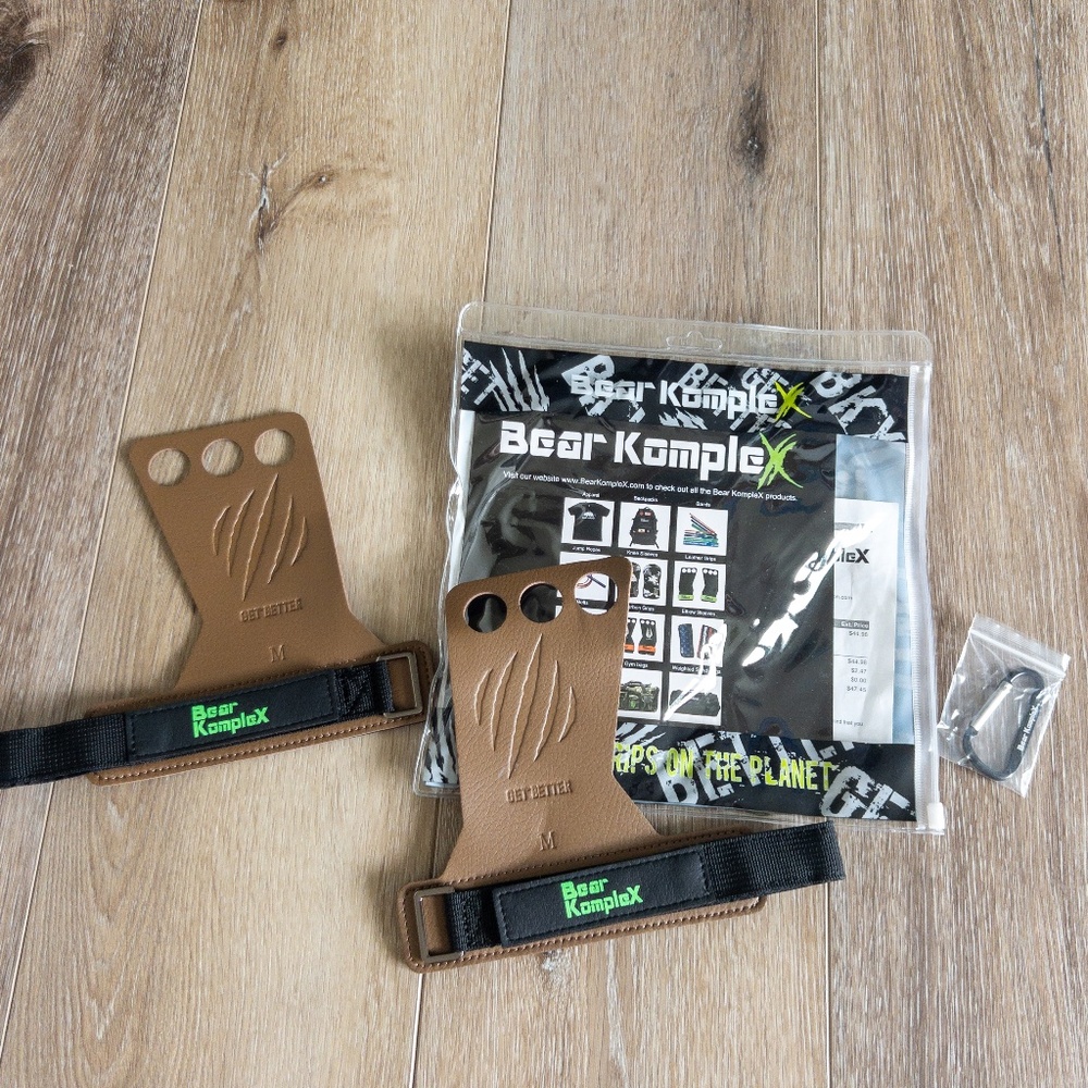 Bear Komplex 3 Hole Hand Grips for gymnastics and crossfit